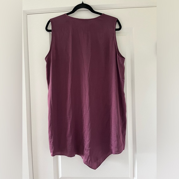 Jessica Simpson purple maternity shirt XL - Picture 2 of 7